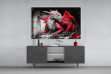 Dragon Glass Wall Art || Designer Collection