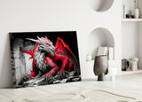 Dragon Glass Wall Art || Designer Collection