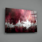 City Silhouette Glass Wall Art || Designer Collection