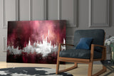 City Silhouette Glass Wall Art || Designer Collection