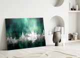 City Silhouette Glass Wall Art || Designer Collection