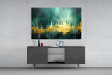 City Silhouette Glass Wall Art || Designer Collection