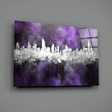 City Silhouette  Glass Wall Art || Designer Collection