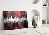 City Silhouette Glass Wall Art || Designer Collection