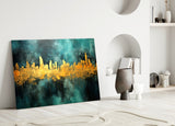 City Silhouette Glass Wall Art || Designer Collection