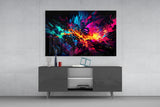 Colour Bang Glass Wall Art || Designer Collection