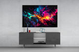 Colour Bang Glass Wall Art || Designer Collection