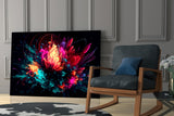 Colour Explosion Glass Wall Art || Designer Collection