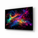 Colours of Space Glass Wall Art || Designer Collection