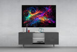 Colours of Space Glass Wall Art || Designer Collection