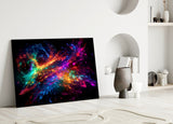 Colours of Space Glass Wall Art || Designer Collection