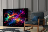 Colours of Space Glass Wall Art || Designer Collection