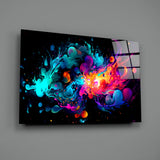 Colours of Space Glass Wall Art || Designer Collection