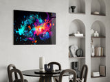 Colours of Space Glass Wall Art || Designer Collection