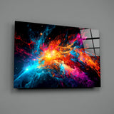 Colours of Space Glass Wall Art || Designer Collection