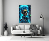 Cyberpunk Glass Wall Art || Designer Collection