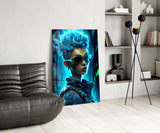 Cyberpunk Glass Wall Art || Designer Collection