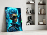 Cyberpunk Glass Wall Art || Designer Collection