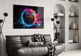 Fireball Glass Wall Art || Designer Collection