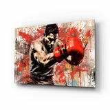 Boxing || Collection de créateurs Impression Sur Verre