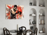 Boxing Glass Wall Art || Designer Collection