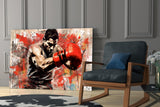 Boxing Glass Wall Art || Designer Collection