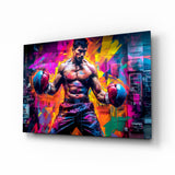 Boxing Glass Wall Art || Designer Collection