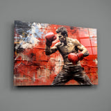 Boxing Glass Wall Art || Designer Collection