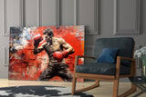 Boxing Glass Wall Art || Designer Collection