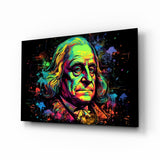 Benjamin Franklin || Collection de créateurs Impression Sur Verre