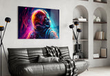 Astronaut Glass Wall Art || Designer Collection