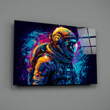 Astronaut Glass Wall Art || Designer Collection