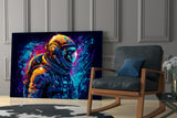 Astronaut Glass Wall Art || Designer Collection