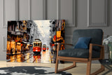 Tram Glass Wall Art || Designer Collection