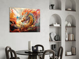 Dragon Glass Wall Art || Designer Collection