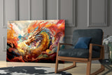 Dragon Glass Wall Art || Designer Collection