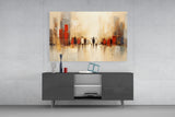 City Silhouette Glass Wall Art || Designer Collection