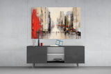 City Silhouette Glass Wall Art || Designer Collection