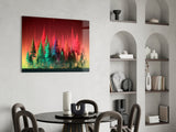 Forest of Colours Glass Wall Art || Designer Collection