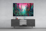 Forest of Colours Glass Wall Art || Designer Collection