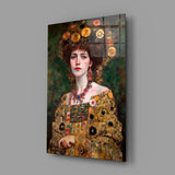 Klimt Style Glass Wall Art || Designer Collection