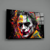 Joker Glass Wall Art || Designer Collection