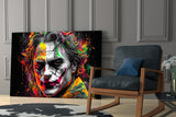 Joker Glass Wall Art || Designer Collection