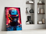 RoboCop Glass Wall Art || Designer Collection