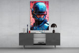 Robocop Glass Wall Art || Designer Collection