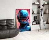 Robocop Glass Wall Art || Designer Collection