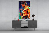 Fighter Glass Wall Art || Designer Collection