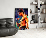 Fighter Glass Wall Art || Designer Collection