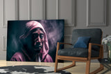 Tupac Glass Wall Art || Designer Collection