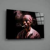 Tupac Glass Wall Art || Designer Collection